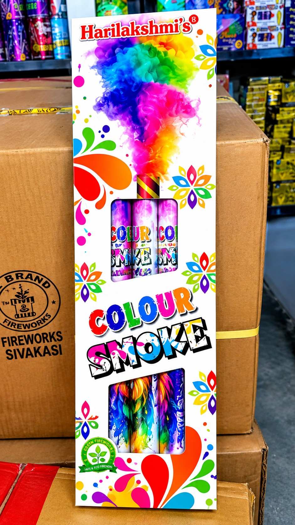 Rainbow  colour Smoke (3pcs)